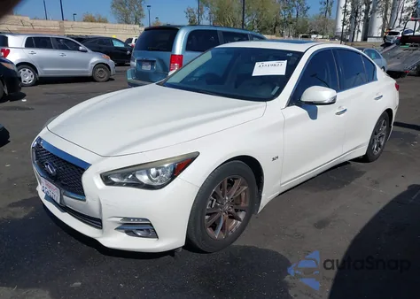 2017 Infiniti Q50 3.0T Signature Edition from USA, damaged, VIN JN1EV7APXHM741971